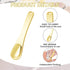 3 Pack Metal Cosmetic Spatulas,Mini Makeup Spoon,Eye Cream Applicator,Facial Cream Mask Scoop Tool,Beauty Spatulas for Facial Cosmetic Face Mask(G...