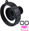 275 330 IBC Tote Tank Food Grade Drain Adapter, 2.44" (62mm) Fine Thread x 3/4"Garden Hose, Water Hose Male Adapter for Garden Hose...