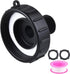 275 330 IBC Tote Tank Food Grade Drain Adapter, 2.44" (62mm) Fine Thread x 3/4"Garden Hose, Water Hose Male Adapter for Garden Hose...