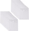 8.5 x 11 Vertical Clear Letter Sized Plastic Envelopes Document File Storage Holder 20 Pack Hook Loop Closure...