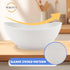 Wheat Straw Bowls Set of 2,Unbreakable Salad Bowls,Plastic Bowls Dishwasher & Microwave Bowls,Sturdy and Stackable Kitchen Bowls for Serving,Oatme...