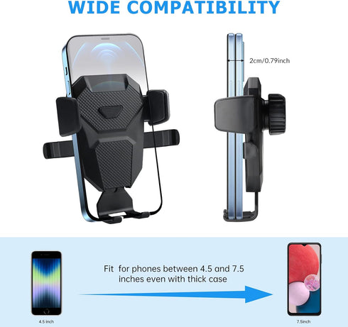 Car Phone Holder Mount for Mazda CX-5 2023-2022, 2023 Accessories, Compatible with 4.5-7.5 inch Smartphones, Black......