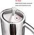 IMEEA Olive Oil Dispenser SUS304 Stainless Steel Cooking Kitchen No Drip Oil Can Vinegar Container, 24oz/700ml...