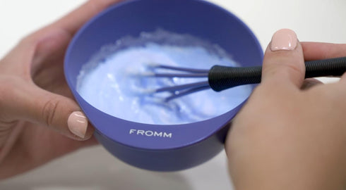Fromm Color Studio Mixing Bowls for Hair Color, Hair Dye, Bleach and Treatments with Spill Proof Rubberized Base, 10 Ounce, 3 Pack...