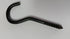 TD Designs Utility Hook 4" Wrought Iron Black Heavy Duty Ceiling Wall Hooks Screw in (3 Pack)...