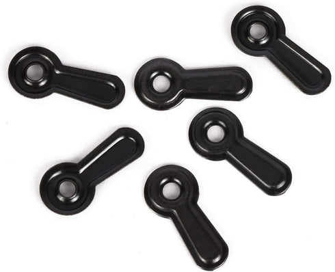 300 Picture Turn Button Fasteners Photo Frame Hardware and 300 Screws for Craft, Hanging, Drawing, Black...