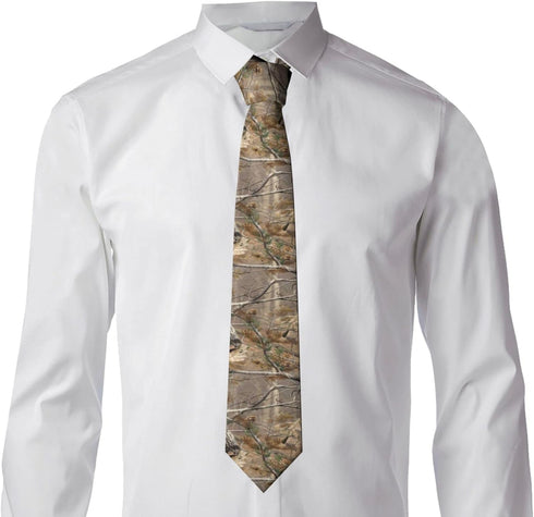 Classic Fashion Men's Camouflage Camo Tree Tie Elegant Charming Polyester Textile Necktie Party Business Date Wedding Formal Neck Tie...