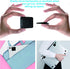 Self-adhesive mini portable laptop stand, invisible computer stand, foldable ergonomic desktop stand, compatible with MateBook X pro, D14, MacBook...
