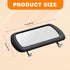 Car Sun Visor Vanity Mirror, Universal Clip on Mirror for Car Visor Vehicle Makeup Mirror for Women Men in Car, Suv, Truck (Black)...