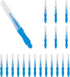20PCS Shower Nozzle Cleaning Brush Shower Head Gap Hole Anti-Clogging Brush Laptop Hole and Keyboard Cleaning (Blue)...