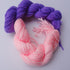 Btibpse 3D Cross Stitch Kits Simple Embroidery Tissue Box Needlecrafts for Beginners/Kids/Girls/Women (Cyan+Purple)......