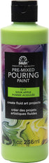 FolkArt Pre-Mixed Acrylic Pouring Paint, 8 oz, Sour Apple...