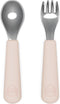 Lalo PAW Patrol Utensils - Toddler Fork and Spoon Set - Stainless Steel and Silicone Ergonomic Toddler Utensils - Children Safe Flatware Set - 2 P...