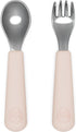 Lalo PAW Patrol Utensils - Toddler Fork and Spoon Set - Stainless Steel and Silicone Ergonomic Toddler Utensils - Children Safe Flatware Set - 2 P...