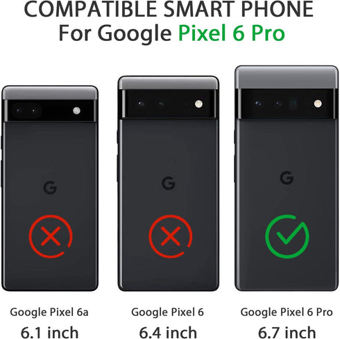 Amzpas TPU Case for Google Pixel 6 Pro, Durable Protective Shockproof Phone Case, Soft Anti-Scratch Smart Phone Cover for Women Men Sand Pink...