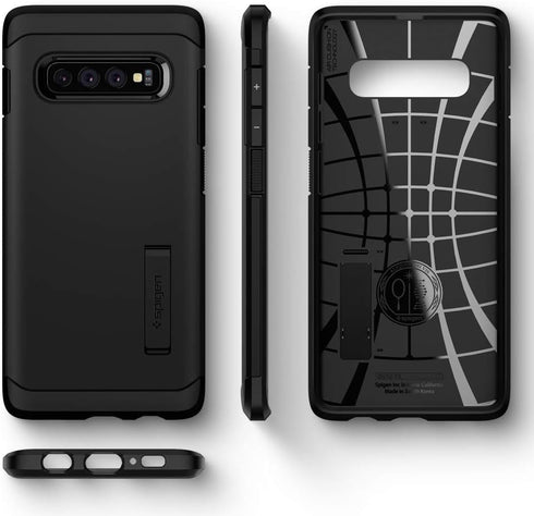 Spigen Tough Armor Designed for Samsung Galaxy S10 Case (2019) - Black...