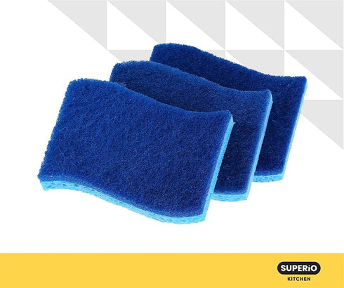 Kitchen Sponges for Washing Dishes, Non-Scratch Cellulose Dish Scrub Sponges, Cleaning Sponges for Household Use, Safe Cleaning Products, Kitchen ...