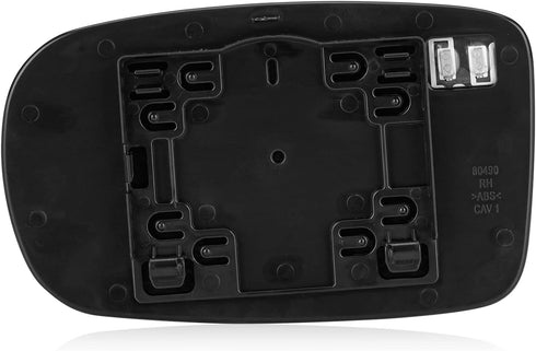 Right Passenger Side Mirror Glass Replacement for 2011-2017 Chrysler 200, 2012-2021 Chrysler 300, 2011-2021 Dodge Charger, Challenger Rear View Si...