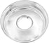 Large Shower Flange, 4-1/2 inch Outside Diameter, Replacement for Mixet Shower Escutcheon Flange, Polished Chrome Finish (9700.)...