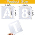 46 Pcs Letter Stencils Symbol Numbers Craft Stencils, Reusable Alphabet Templates Interlocking Stencil Kit for Painting on Wood, Wall, Fabric, Roc...