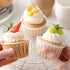 200 PCS Cupcake Liners Muffin Standard Size, Baking Cups Greaseproof Wrappers Paper Cupcake Holders for Wedding Birthday Party Baby Showers Bakery...