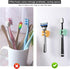iBetterLife 4Pcs Silicone Toothbrush Holders - Multi-Function Hook Waterproof Self Adhesive Wall Mounted Single Hook for Hanging Key, Utility Plug...