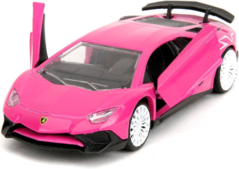 Pink Slips 1:32 Lamborghini Aventador Die-Cast Car, Toys for Kids and Adults...