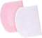 LUTER 2 Pieces 12 x 9.5 cm Pastry Horn – Plastic Dough Scraper for Kitchen, Pastry, Pancakes (Pink, White)...
