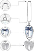 Beautiful Dragonfly Car Pendant for Rear View Mirror, Angel Wings Car Pendant Hanging Accessories, Christmas Decorations...