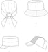 Simplicity Child Hat Sewing Pattern Kit, Code S9509, Sizes Adult XS-S-M-L/Kid's XS-S-M-L, Multicolor...
