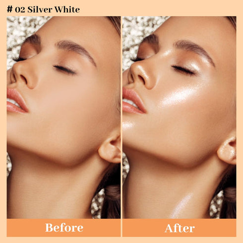 UCANBE Hydrating Body Glitter Dewy Highlighter Makeup Luminizer Drops Body Shimmer Liquid Face Glow Sparkles for Women Gifts (Rose Gold #03)...
