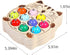 Toddler Montessori Toy Wooden Fishing Game for Kids 1 2 3 Year Old, Preschool Educational Hand Eye Coordination Skill Activity Learning Toy for To...