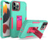 Designed for iPhone 12 Pro Max Case with Stand, Military Grade Drop Protection Work with Magnetic Car Mount, Dustproof Light Waterproof,Hybrid Har...