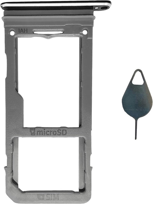Galaxy S8,S8 Plus Micro SD Card Slot Single Sim Card Tray Holder Replacement for Samsung Galaxy S8 G950/S8+ Plus G955-Black......