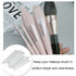 100 Pieces Makeup Brush Protectors Expandable Makeup Brush Nets Reusable Makeup Brush Meshes for Women and Girls Storing Cosmetic Brushes...