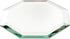 Plymor 4" Octagon, 5mm Thick Beveled Glass Mirror, Pack of 6...