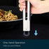 KITCHENDAO Tongs for Cooking with Silicone Tips 12 Inch, One-handed for Convenience, Soft-touch Handle, Silicone Tipped Stainless Steel Kitchen Fo...
