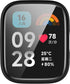 Compatible with Redmi Watch 3/3 lite SmartWatch Protective Case TPU All-Inclusive Compatible with Redmi Watch 3 Active, Watch Accessiores(Black)...