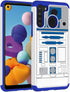 Candykisscase Compatible with Samsung Galaxy A21 Case,Samsung A21 Cover, Astromech Droid Robot Pattern Shock-Absorption Hard PC and Inner Silicone...