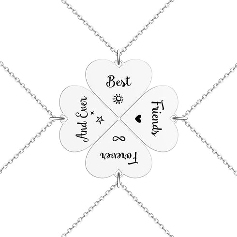 Sisters Best Friends Forever BFF Matching Necklace Set for 2 3 4,Mom Daughter Necklaces,Friendship Necklace,Christmas Birthday Gift for Teen Boys ...