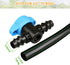 1/2 Inch Drip Irrigation Barbed Valve: 3 Pack 1/2" Shut Off Valves Male x Male for 1/2 Inch Drip Irrigation Tubing (.570-.620" ID) Switch Valves f...