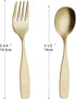 ANNOVA Kids Silverware Children's Safe Flatware Set Stainless Steel - Children Forks, Children Tablespoons, Toddler Utensils, Metal Cutlery Set fo...