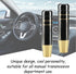 Car Gear Shift Knob Cover, Black Gold Shifting Lever, Car Shift Head Knob, Aluminum Alloy Car Gear Lever Stick Shifter Handle, Shift Knob Adapter ...
