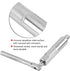 Car Rear Wrench Wrench,Universal Rear Shock Absorber Hex Socket Wrench Removal Tool Set for Speed Reduction...