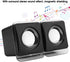 Computer Speakers for Desktop PC Laptop Mac, USB 2.0 Mini Wired Combination Speaker Dual Stereo Clear Speaker System with Volume Control...