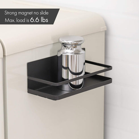 KES Magnetic Spice Rack for Refrigerator, Magnetic Shelf Spice Shelf for Kitchen, Fridge Shelves Space Saver 2 Pack Matte Black, KRR502-BK-P2...
