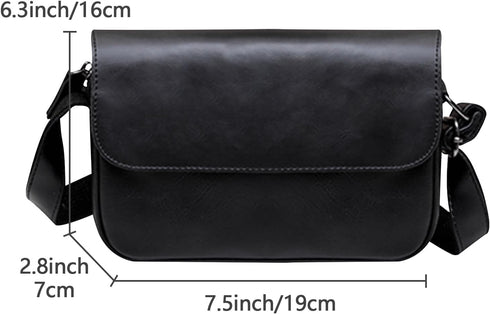 Crossbody bags for Women, Small Crossbody Purse Shoulder Bag, Leather Crossbody Shoulder Handbag, Small Crossbody Bag, Fashion Shoulder Purse with...