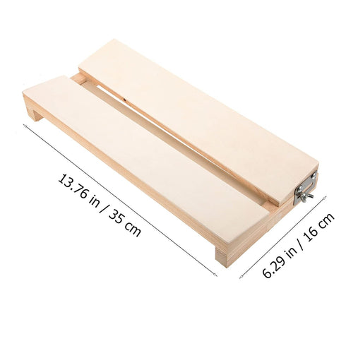 Yardwe Specimen Display Board Pinning Board Adjustable Labs Boards Butterfly Mounting Specimen Spreading Wings Board for Science Education...