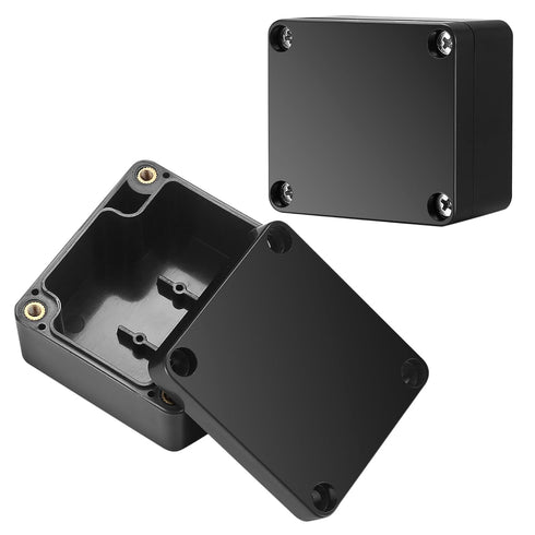 Project Box, 4 Pcs Electrical Junction Box, IP65 Waterproof Electrical Project Case, ABS Plastic Dustproof Outdoor Electrical Boxes, Electronic Ju...