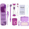 Braces Cleaning Kit for Teeth, Portable Orthodontic Toothbrush Kit Oral Care Dental Travel Kit - Interdental Brush Dental Wax Dental Floss Toothbr...